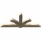 Ekena Millwork Redmond Rough Sawn Timber Gable Bracket, Douglas Fir, 84"W x 35"H x 4"D x 6"F, 10/12 Pitch GBW084X35X0406RED00RDF - alternate 3